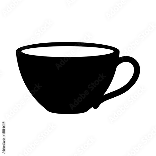 coffee cup isolated on white