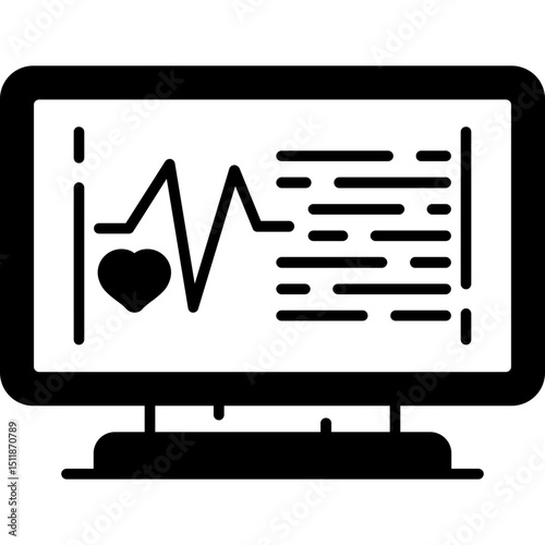 Heart Rate Monitor Icon