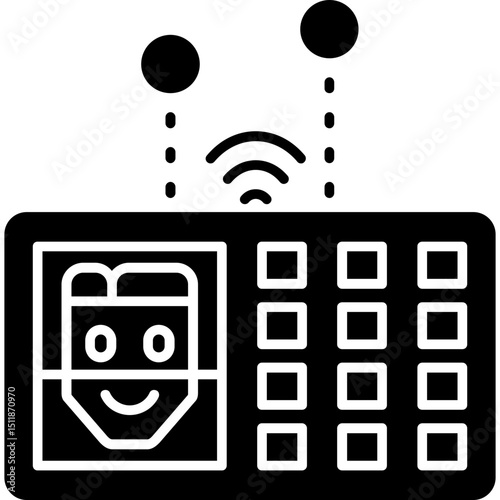 Facial Recognition Icon