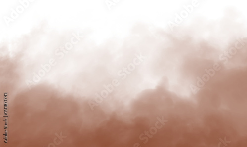 Wallpaper Mural Smoke in earthy tones creates a soft haze like a light fog or a dusty cloud appearing as if from fine sand or soil this transparent PNG gives unique texture Torontodigital.ca
