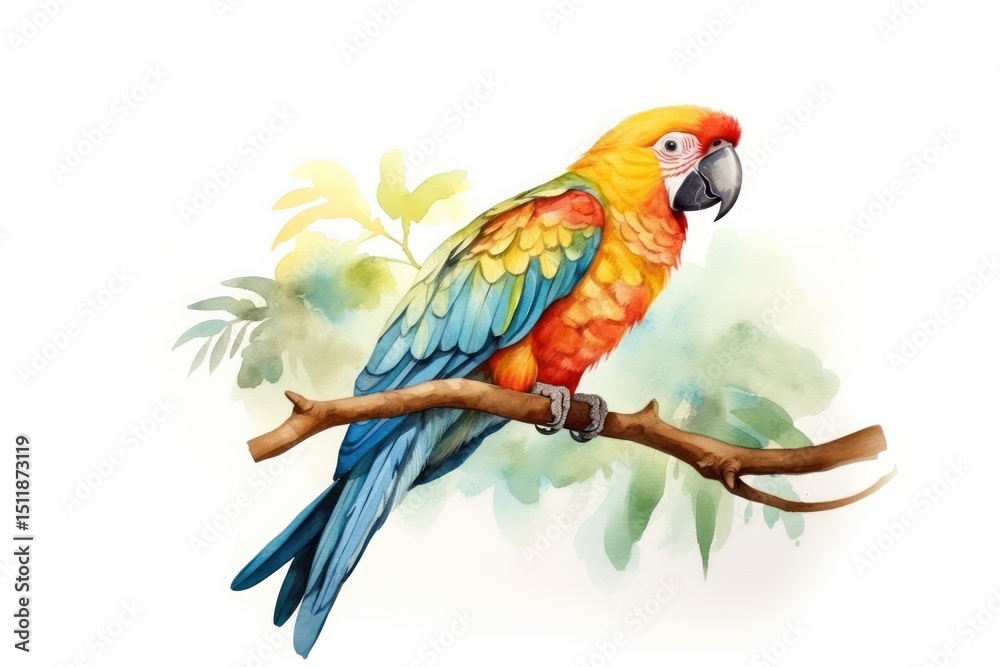 Fototapeta premium Parrot animal bird wildlife.