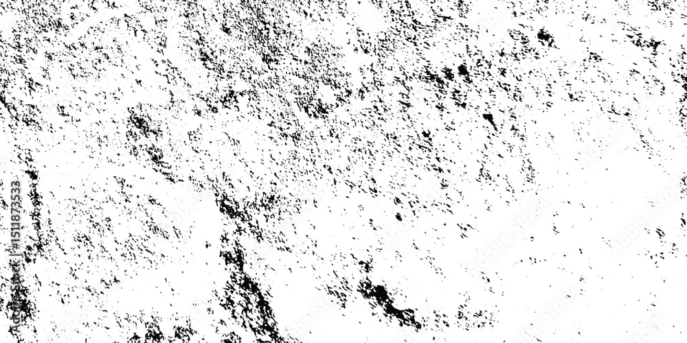 Fototapeta premium Abstract Dusty Grunge Concrete Wall with Rough and Dirty Texture Background in Black and White.