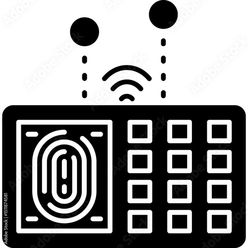 Biometric Scanner Icon
