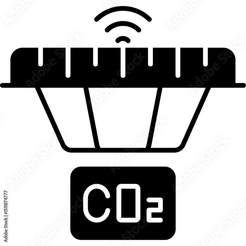 Carbon Monoxide Detector Icon