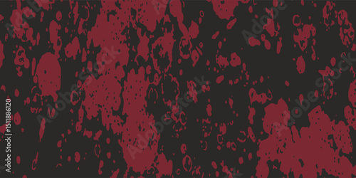 grunge dots. Halftone on black and red background. Vector dots glitter or halftone glitter pattern texture Pop Art Style Background. Eps 10