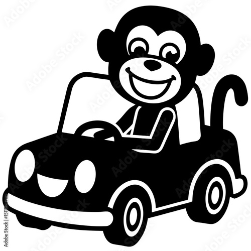 funny cartoon car