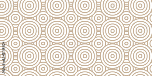	
Minimal Overlapping creative diamond circle abstract wood color pattern background with waves texture. geometric digital fabric pattern circles floral lapping white retro background.