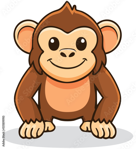 Friendly Ape Character