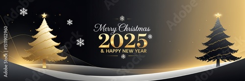 Backgrounds, illustrations, templates with Christmas themes, abstract and modern designs,Merry Christmas 2025 and Happy New Year Greetings