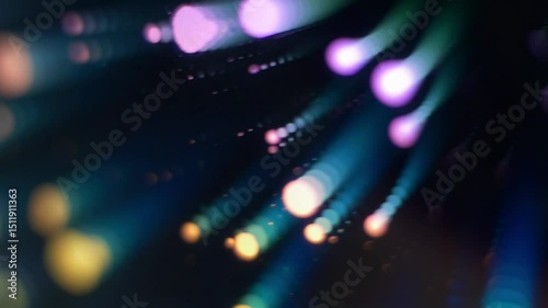 Abstract light pattern with a blurred effect, featuring various hues.