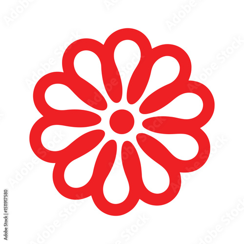 Floral Mandala Vector – Simple & Ready to Use

