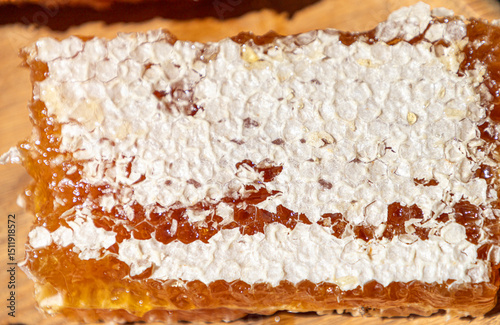 Wallpaper Mural Honeycomb and Honey close up Torontodigital.ca