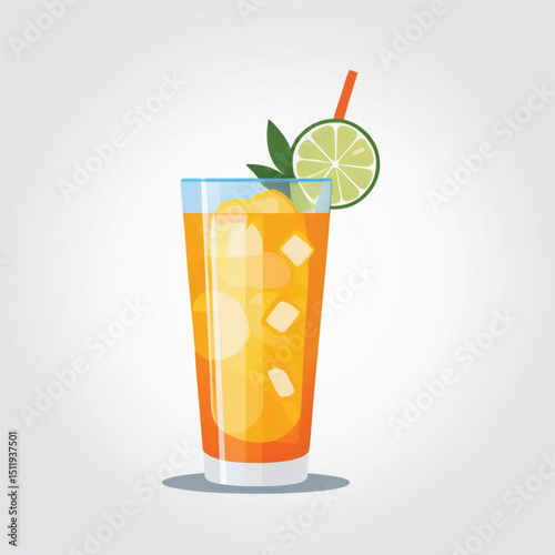 glass of orange juice
