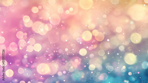 Pastel Holographic Gradient Background with Grainy Blur Effect