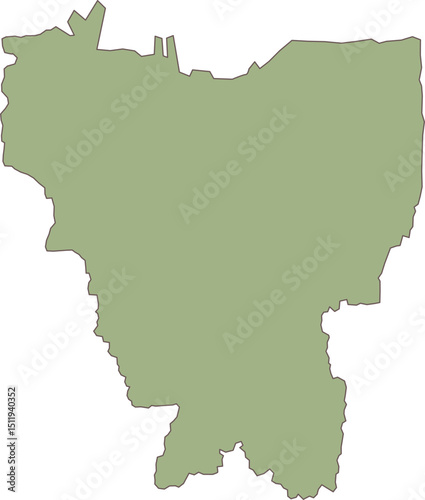Jakarta Province Indonesia Map Icon
