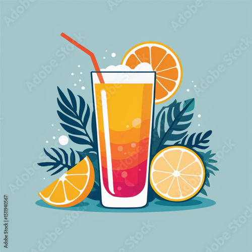 glass of orange juice