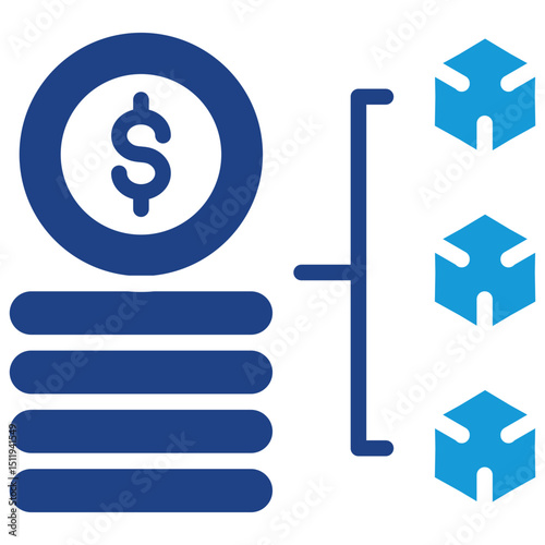 Stacked Currency Icon