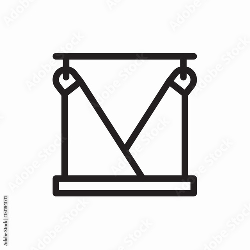 spotlight icon vector sign