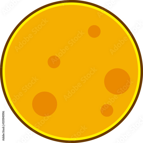 Space Moon Illustration 