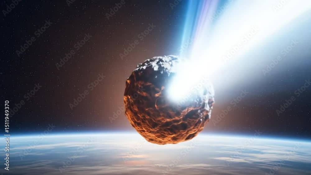 Asteroid impact on Earth, Planet Earth, cosmic event