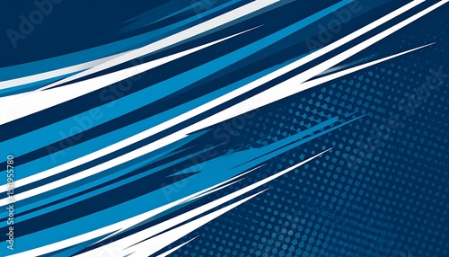 Abstract blue stripes halftone pattern - excellent for creative presentations