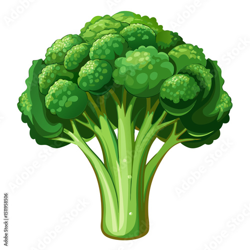 Cauliflower Isolated On A White Background
