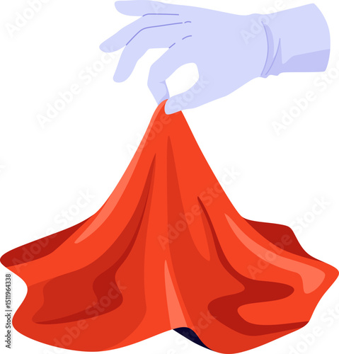 Vanishing Handkerchief Trick