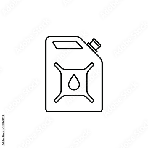Jerry Can Symbol Icon