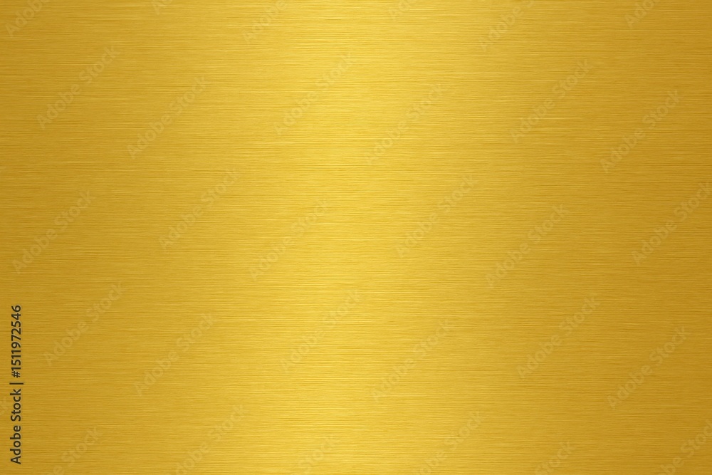 Brushed Gold Metallic Texture Background for Elegant Designs
