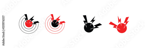 Pain Icon Design. Representing Pain Management. pain point. Chronic Pain. Pain Relief icon. Analgesics. Vector graphics icon.
