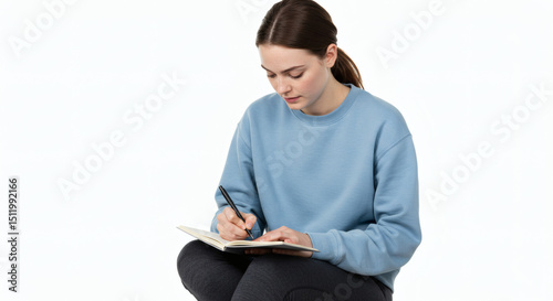 young man using tablet computer