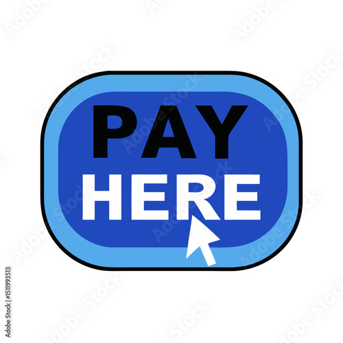 Pay Here Button Icon
