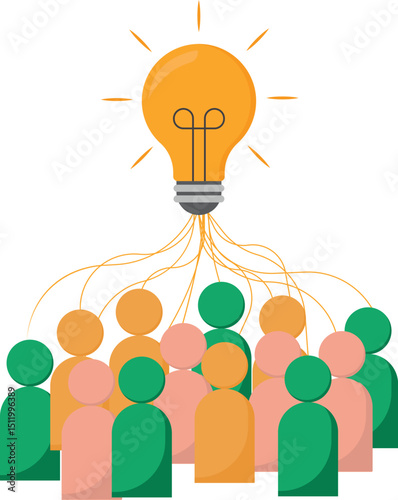 Leader concentrates team efforts on new ideas