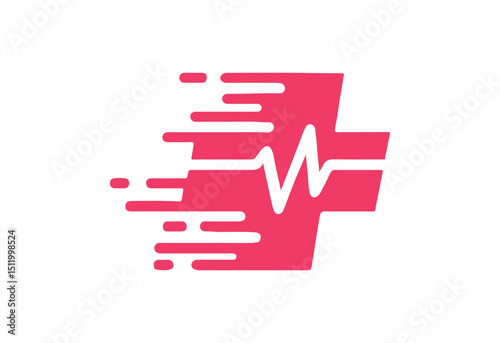 Analog signal logo icon in clean vector SVG format, perfect for electronics, engineering, tech branding, web, print, and interfaces.