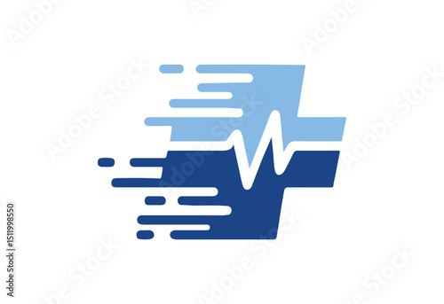 Analog signal logo icon in clean vector SVG format, perfect for electronics, engineering, tech branding, web, print, and interfaces.