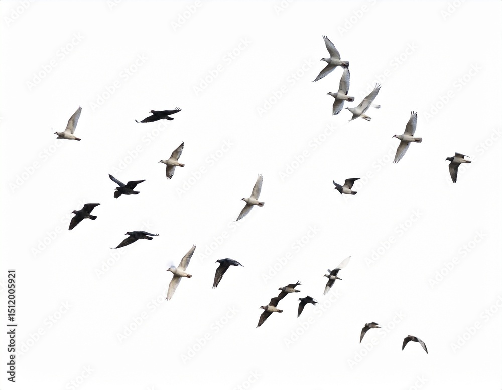 flock of birds flock of birds