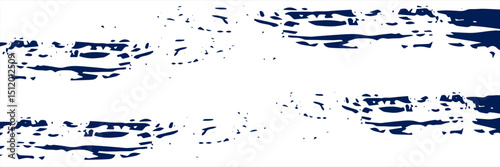 Distorted grunge layer error. Noise destroys texture. Vector trendy deformed glitch shape