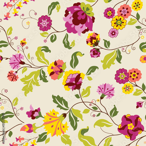 seamless floral pattern