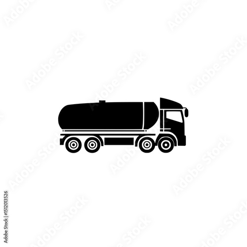 Water tanker truck icon 