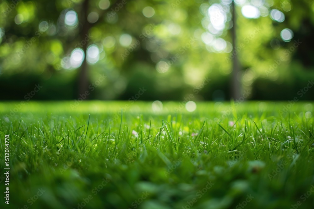 Naklejka premium Lawn outdoors nature plant.