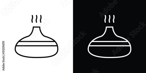 Diffuser icon. Simple element illustration. outline and flat symbol design