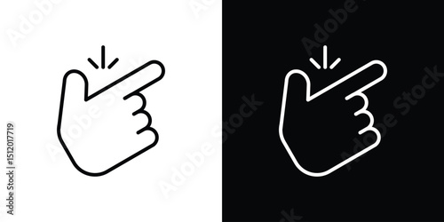 Easy icon. Simple element illustration. outline and flat symbol design
