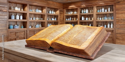 A dark office where an ancient book of commerce reveals a legendary sales strategy