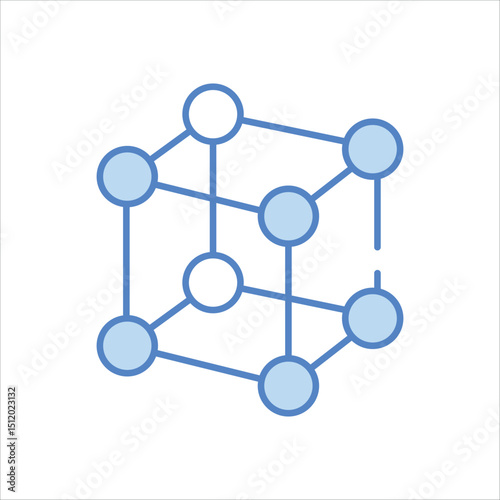 Frame Work vector icon stock illustration