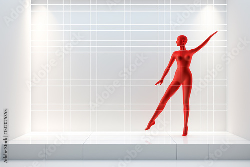 Infrared Dance Performance