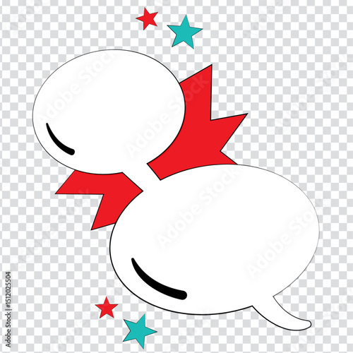 Speech Bubble With Red Arrow,Bubble Speech Icon,Speech Bubbles,Chat Icon Message Symbol,Speech Balloon Or Chat Bubble line Art Icon Design,Icon for design.