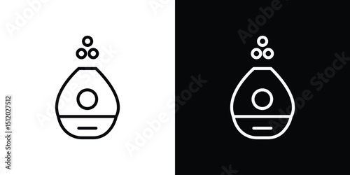 Humidifier. Simple element illustration. outline and flat symbol design