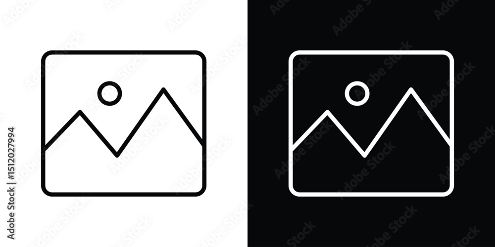 Image icon. Simple element illustration. outline and flat symbol design Image icon. Simple element illustration. outline and flat symbol design