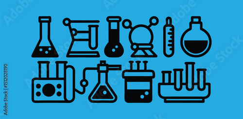 Chemistry Lab Equipment Flasks, Beakers, Test Tubes, and More