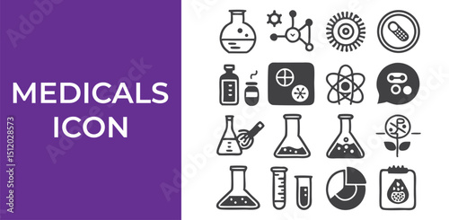 Comprehensive Medical Icons A Collection of Healthcare and Science Symbols